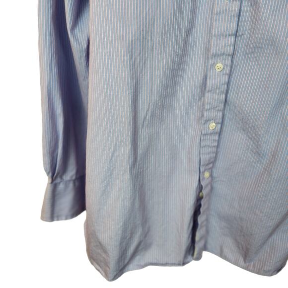 Thomas Pink Dress Shirt Sz Large / 16.5 Superfine Two Fold Dress Shirt - Picture 6 of 9